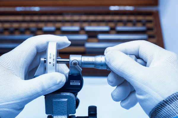 calibración de los micrometros